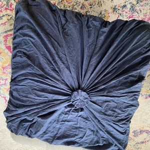 Anthropologie (Lazy Bones) Rosette Euro Sham (1)